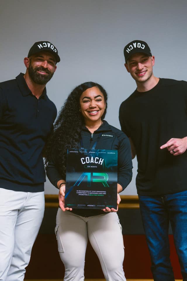 $20K month plaque