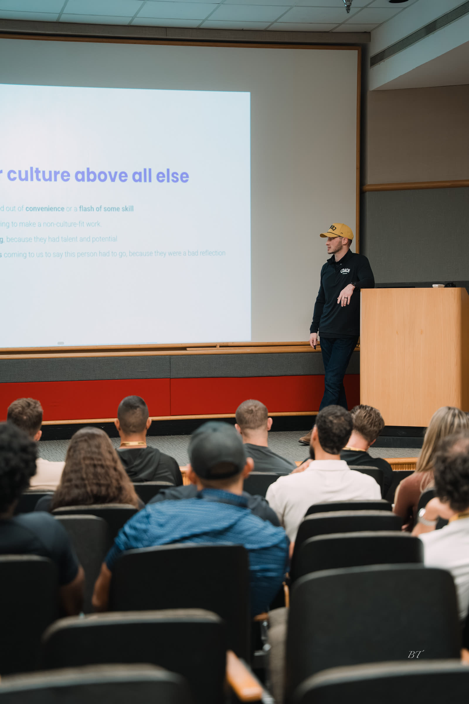 Bakker Shields presenting culture above all else