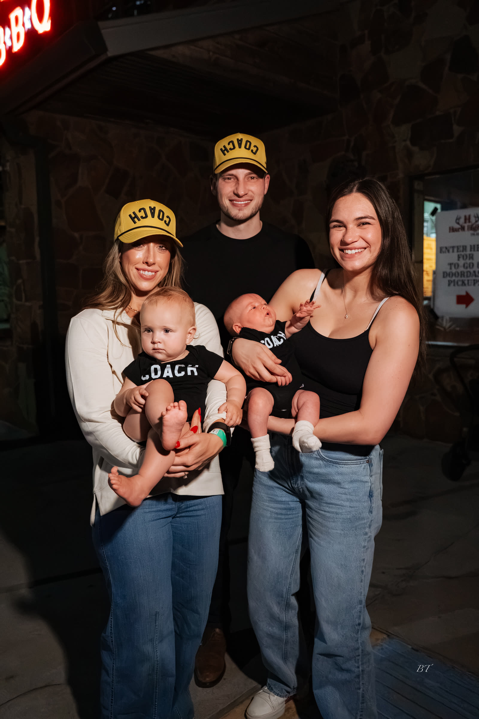 Bakker Shields with family at the Lead Summit dinner