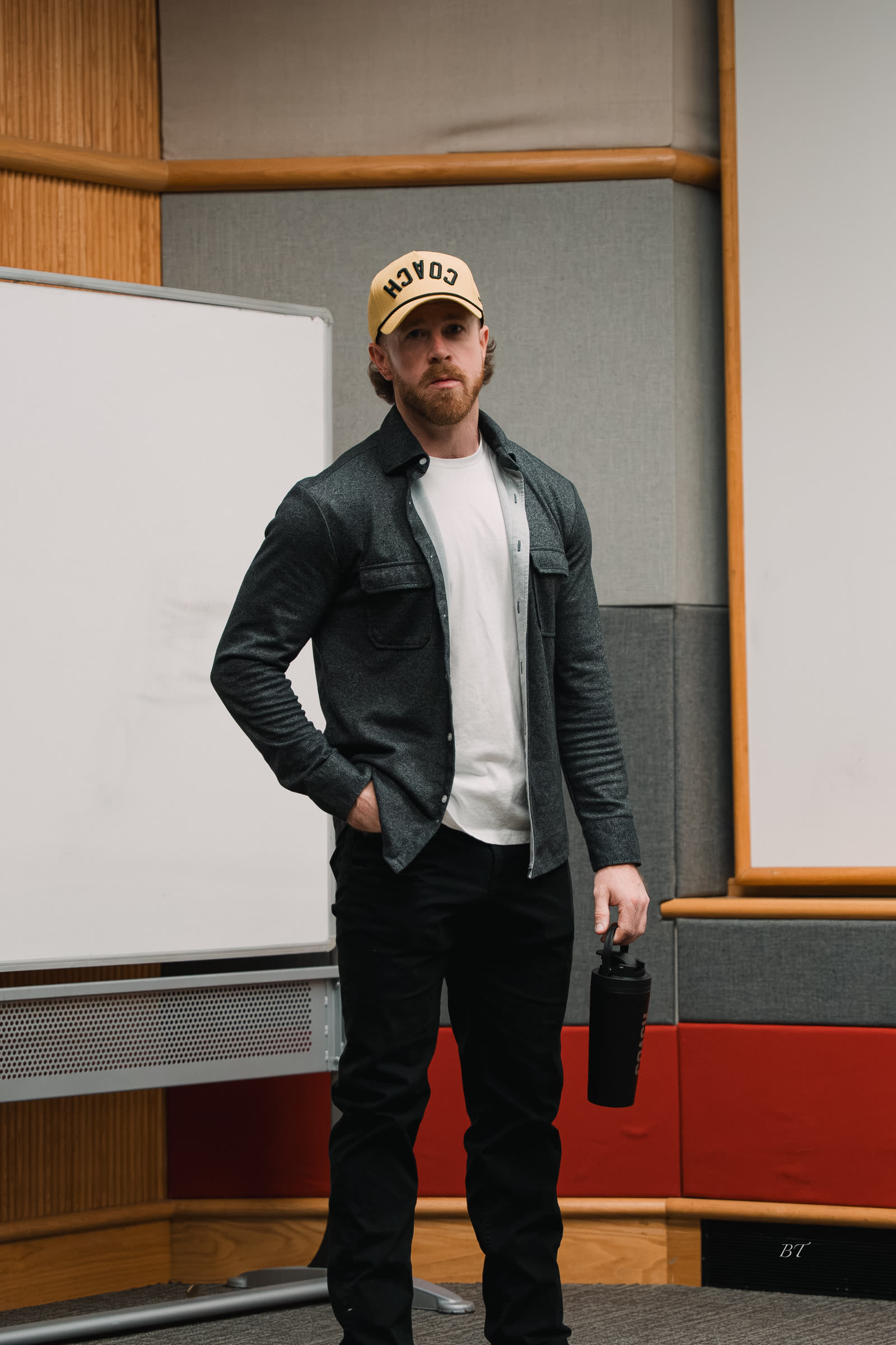Dan Effinger in his COACH cap at Lead Summit