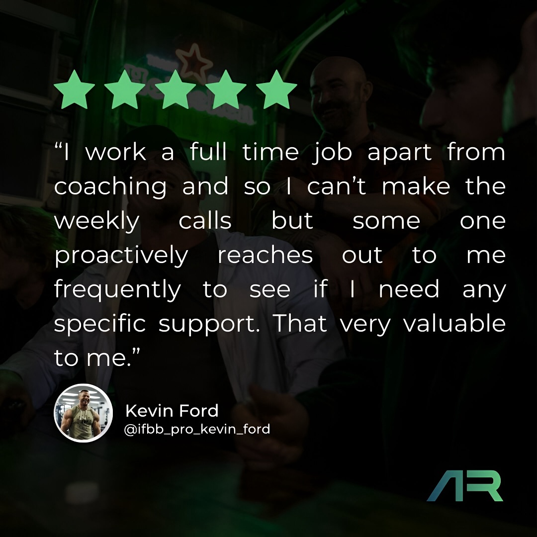 Kevin Ford: Someone proactively reaches out to me frequently to see if I need any specific support.