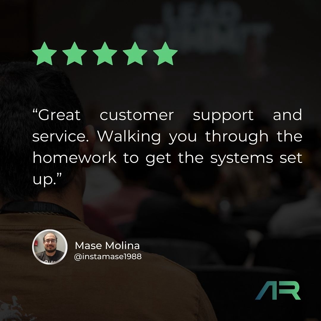 Mase Molina: Great customer support and service.