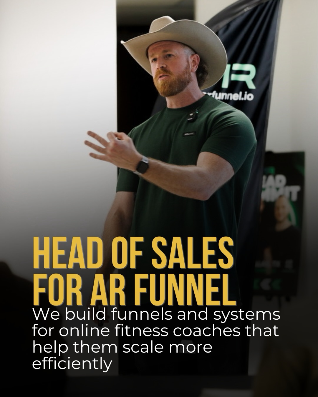 Dan Effinger, Head of Sales for AR Funnel