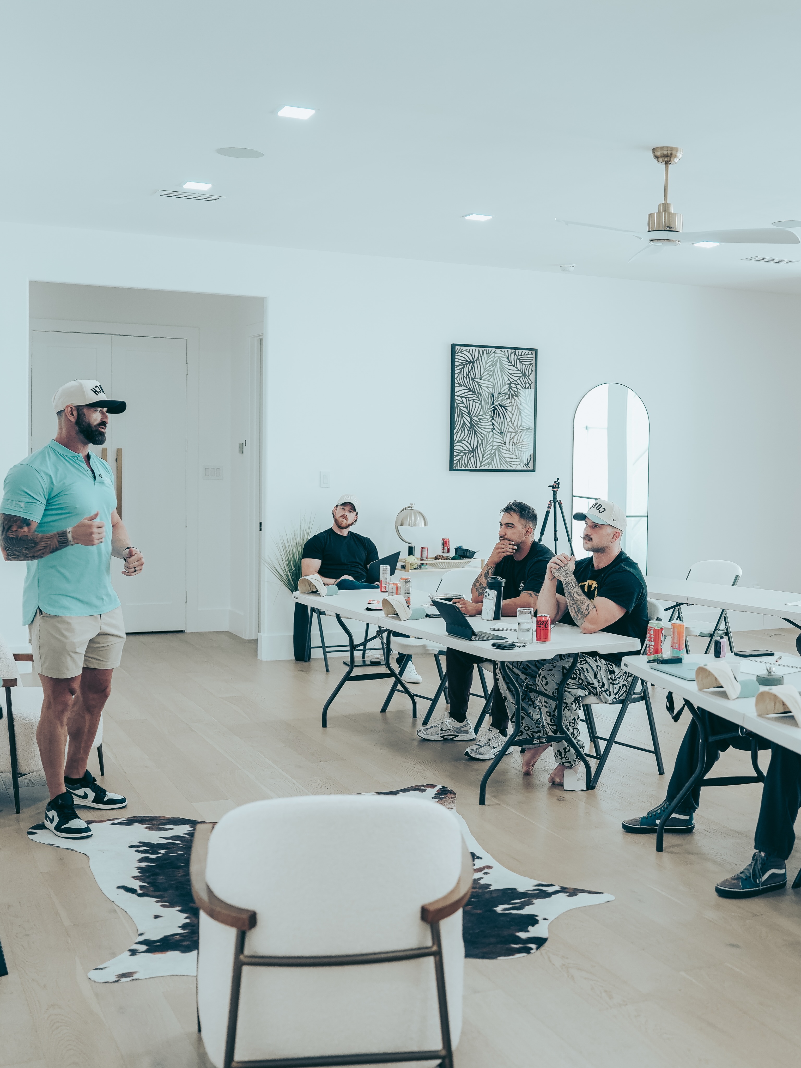 An AR Funnel Operator Workshop in session