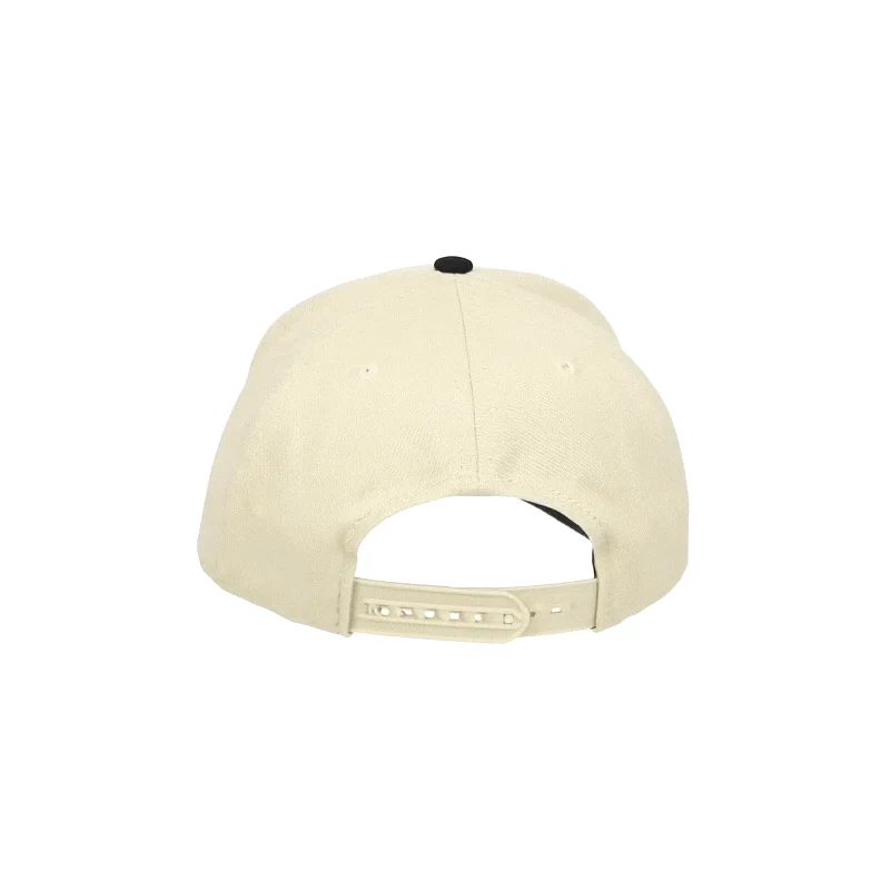 COACH Hat, Black and Cream, rear, snapback strap