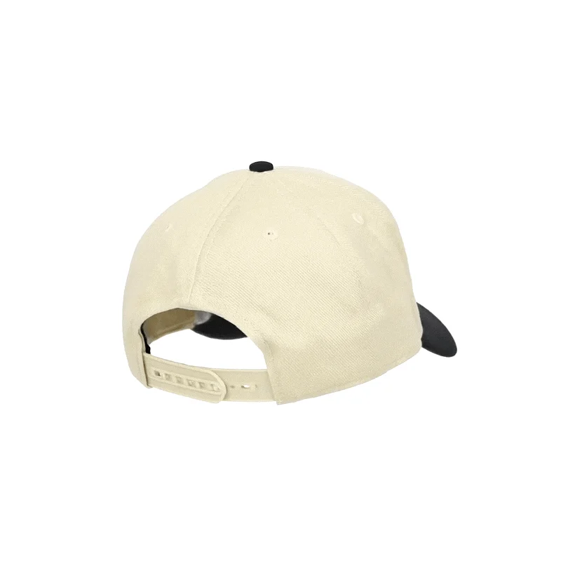 COACH Hat, Black and Cream, rear quarter