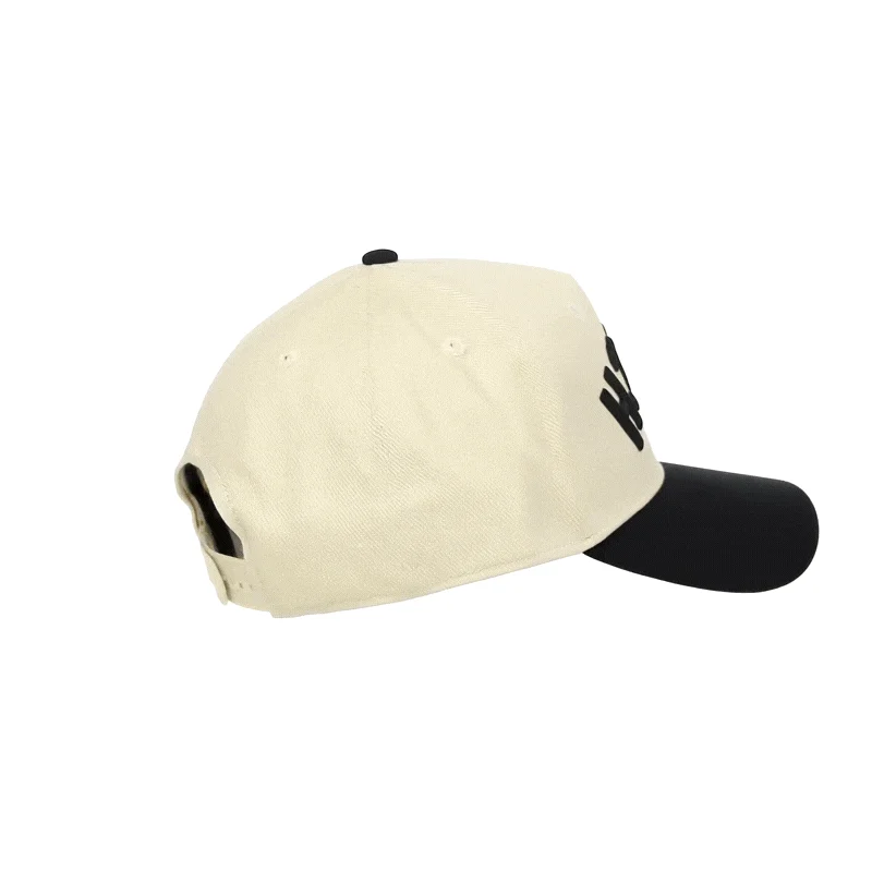 COACH Hat, Black and Cream, rear quarter