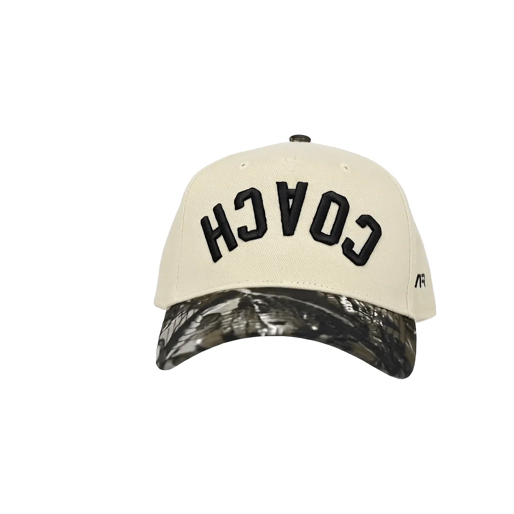 COACH Hat, Camo and Cream, front