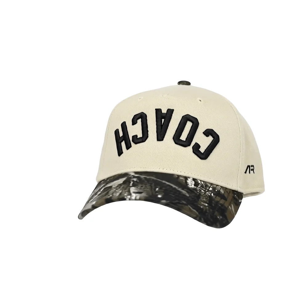 COACH Hat, Camo and Cream, front