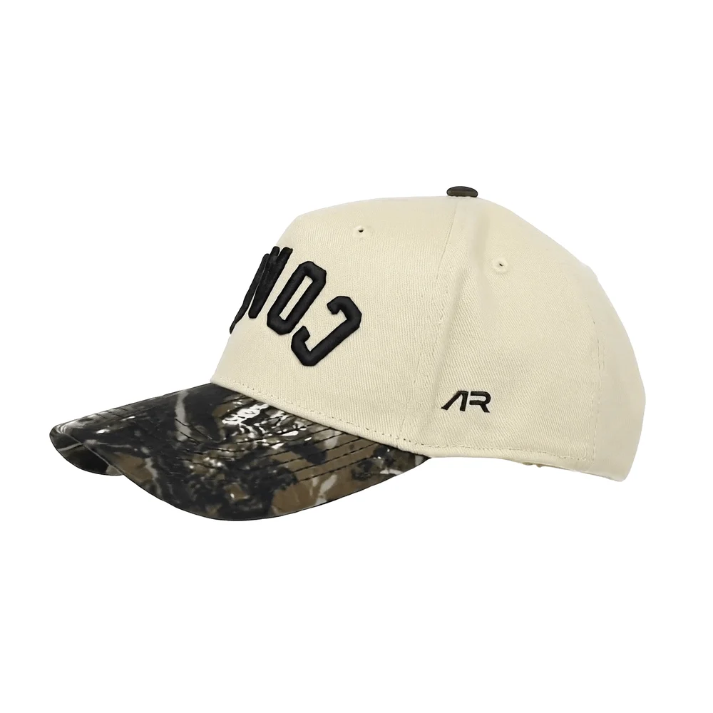 COACH Hat, Camo and Cream, side, ar mark