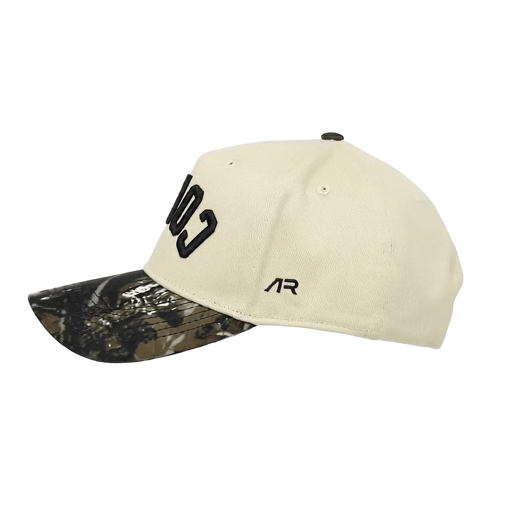 COACH Hat, Camo and Cream, side, ar mark