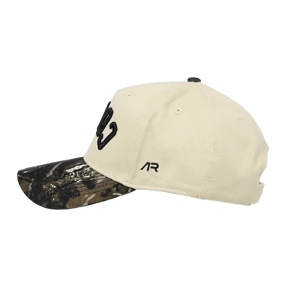 COACH Hat, Camo and Cream, side, ar mark