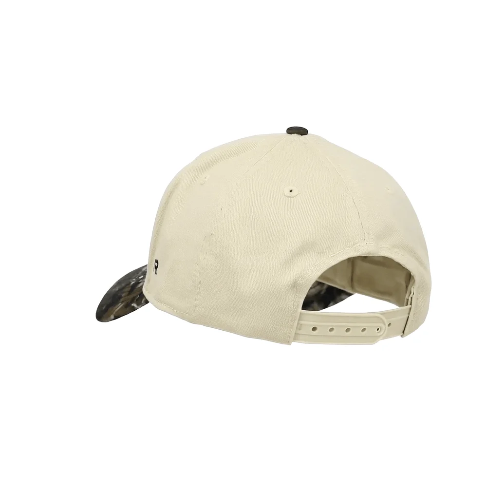 COACH Hat, Camo and Cream, rear, snapback strap