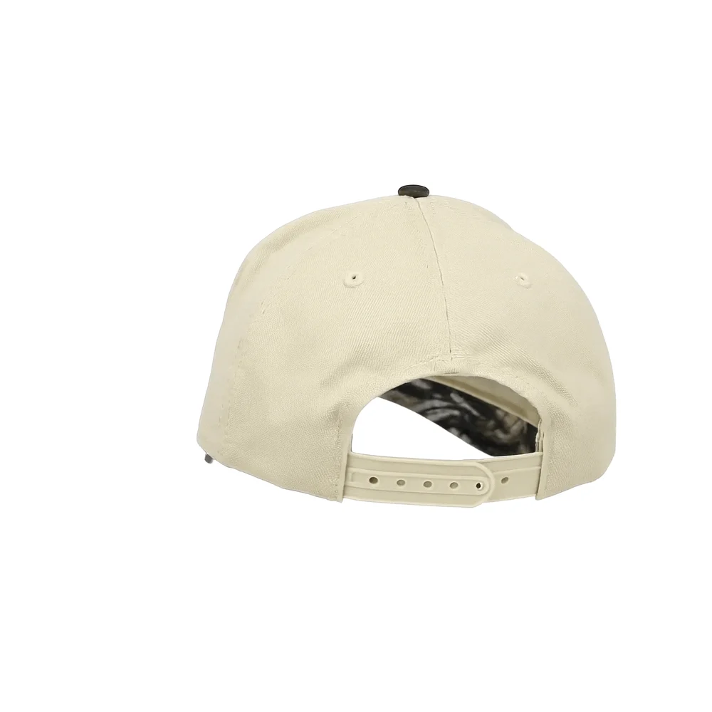 COACH Hat, Camo and Cream, rear, snapback strap