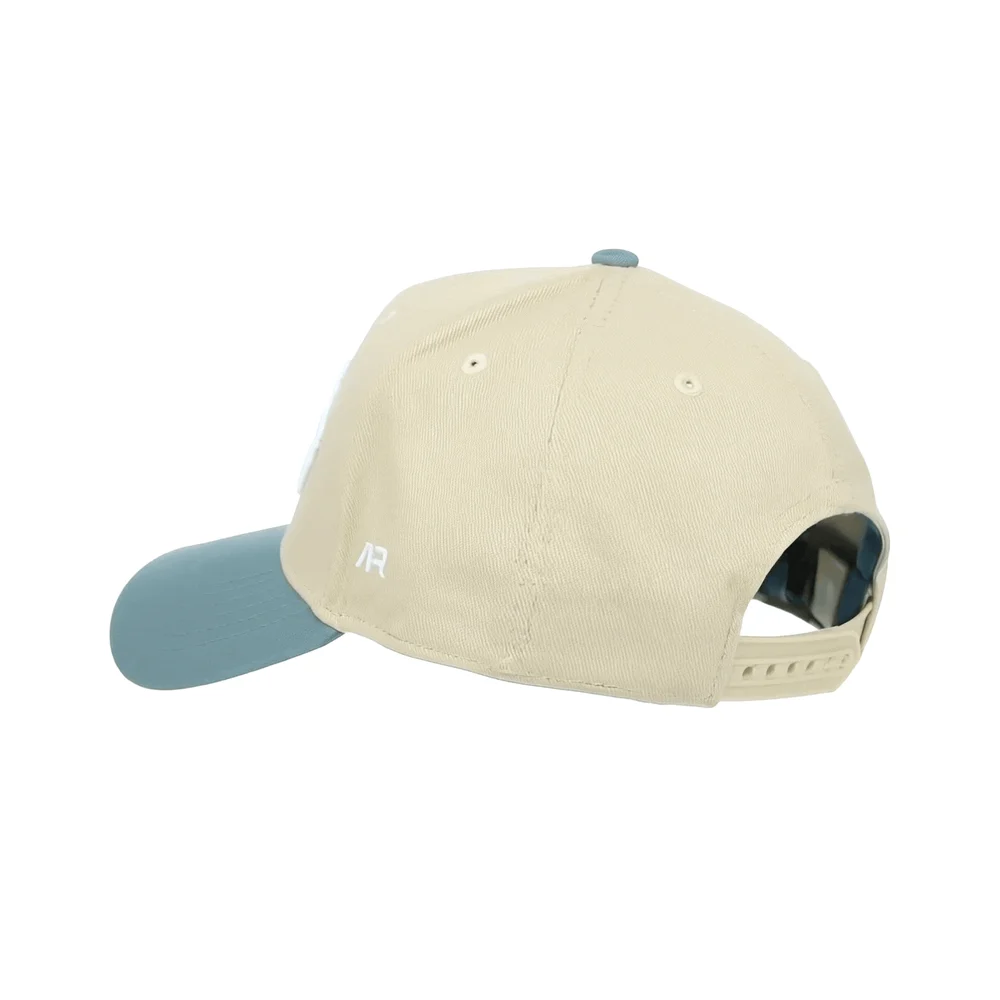 COACH Hat, Sky Blue and Cream, rear quarter