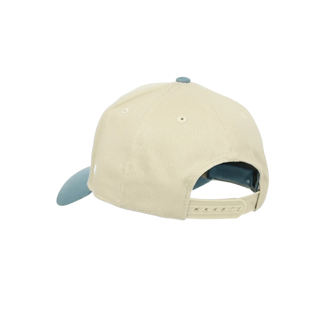 COACH Hat, Sky Blue and Cream, rear quarter