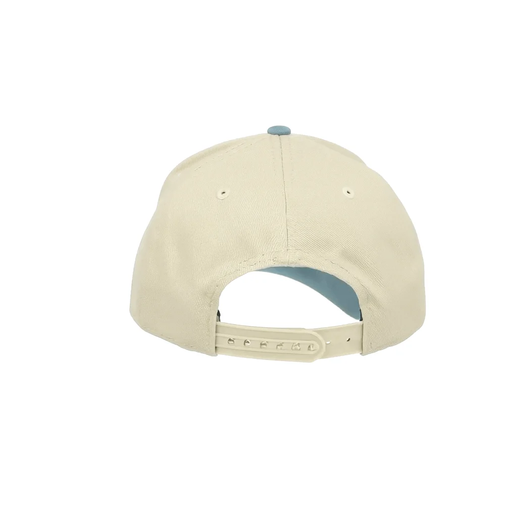COACH Hat, Sky Blue and Cream, rear, snapback strap
