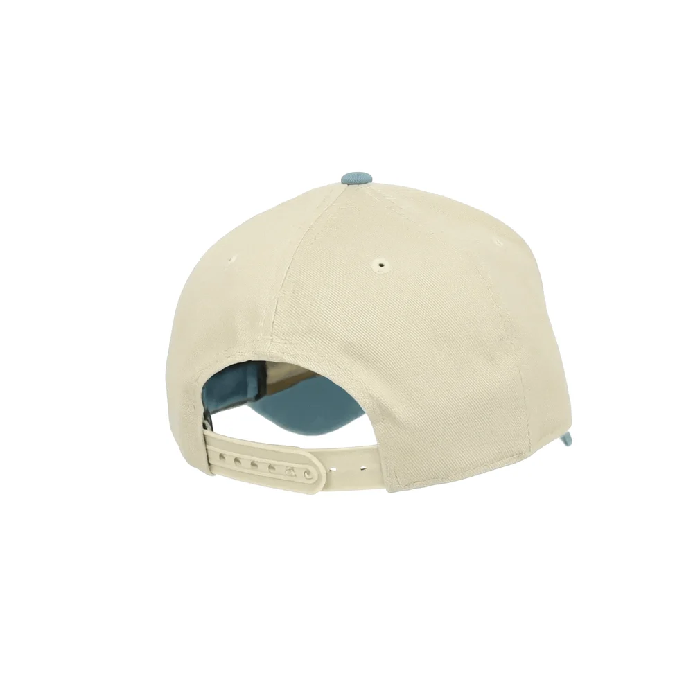 COACH Hat, Sky Blue and Cream, rear quarter