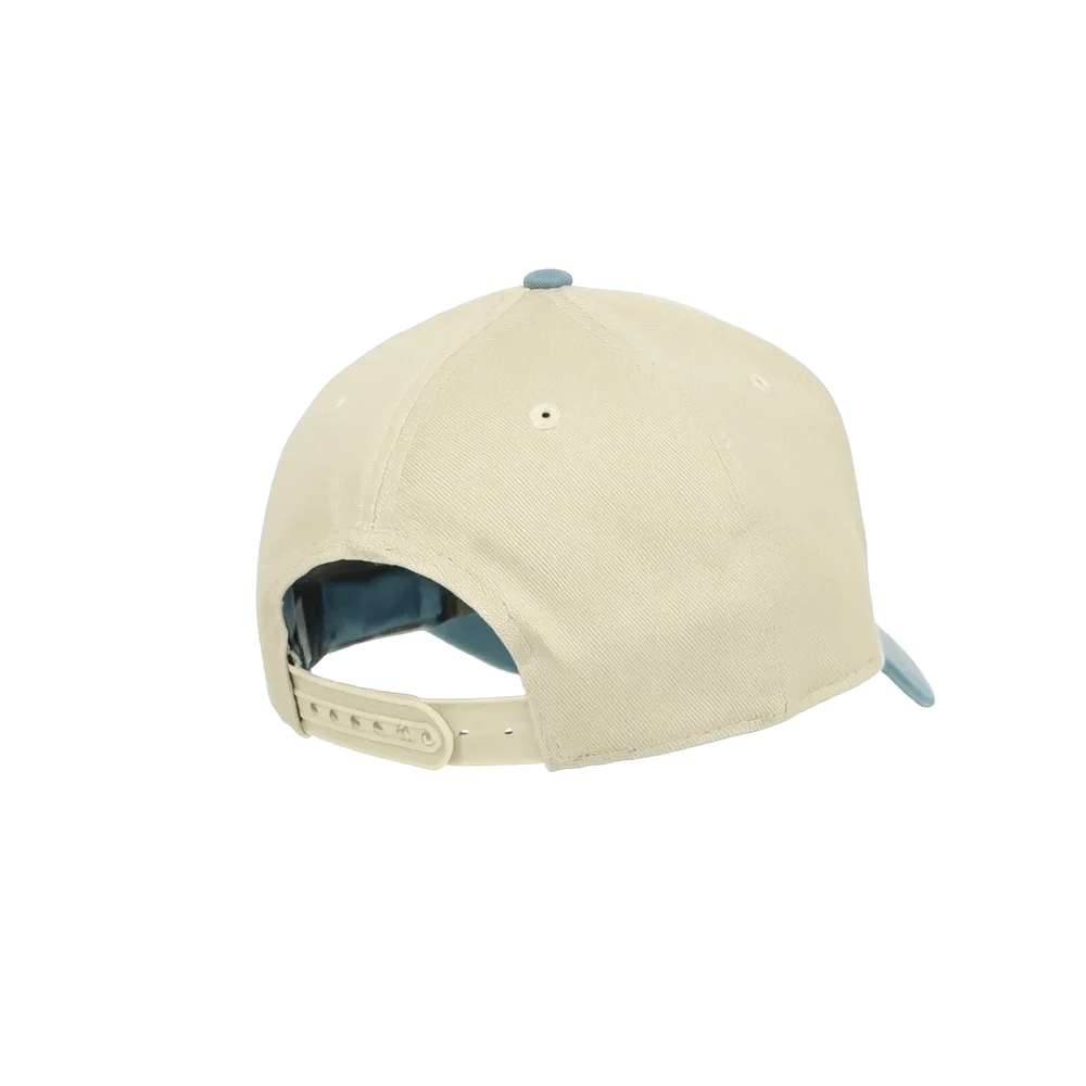 COACH Hat, Sky Blue and Cream, rear quarter