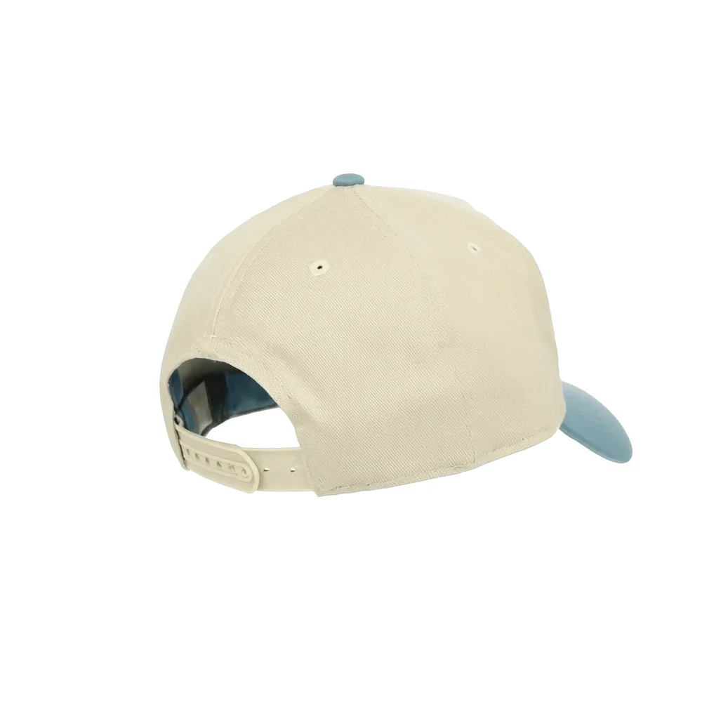 COACH Hat, Sky Blue and Cream, rear quarter