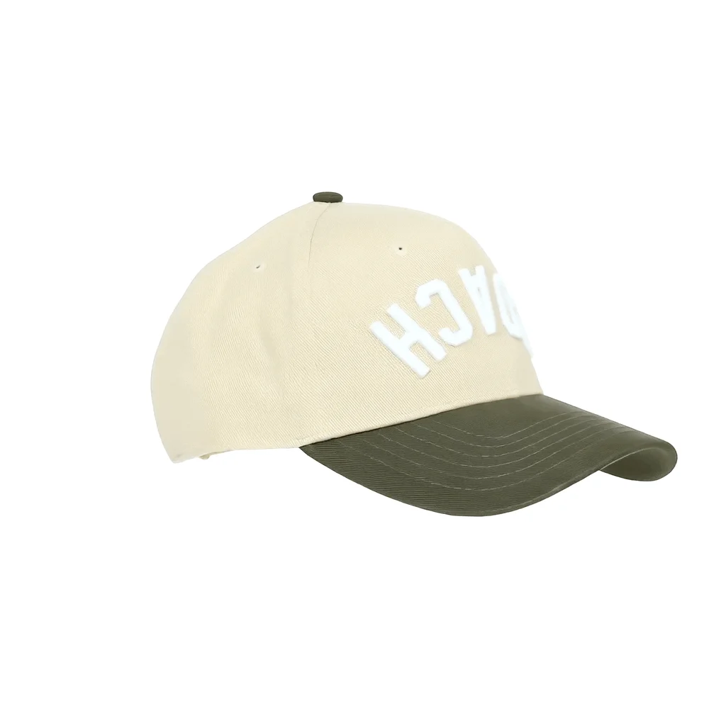 COACH Hat, Olive and Cream, side